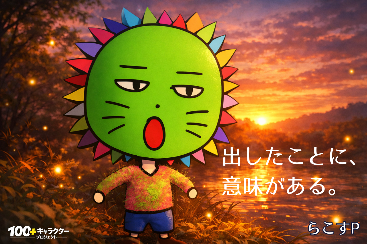 らこすP メッセージ 表現 発信